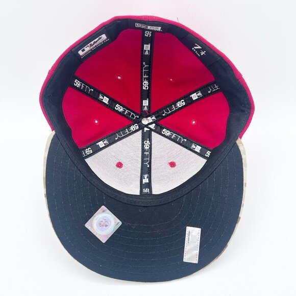 Philadelphia Phillies 2015 Stars N Stripes 7-1/4 Fitted Hat New Era 59FIFTY Red - Picture 8 of 9